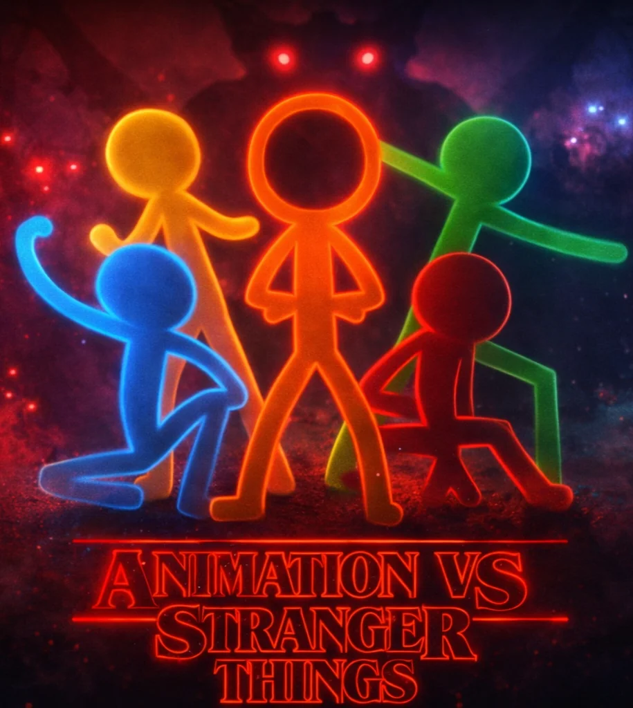 Animation Vs Stranger Things Ai Poster picture 1 of 1