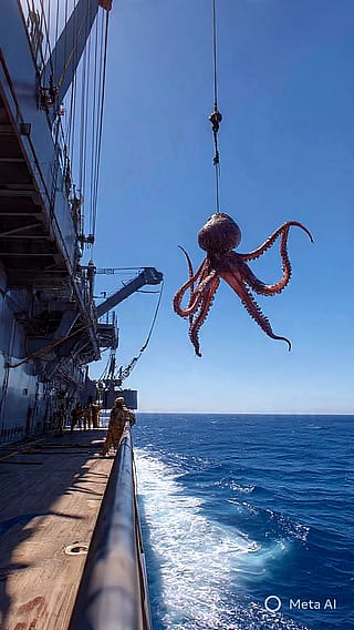 My spirit animal while I was in the navy.'