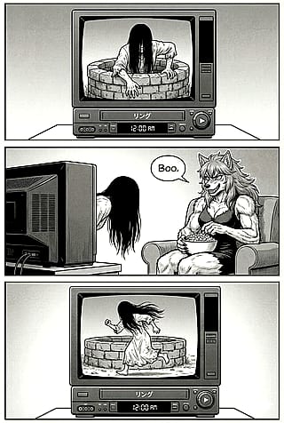 Lyra: A Werewolf Girl in Japan (#15: Ringu)'