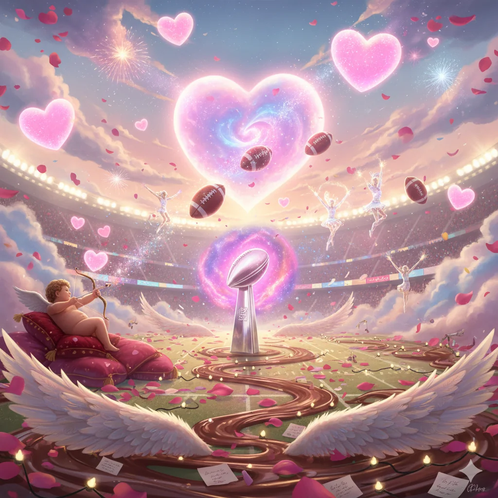 Love in Overtime: A Super Bowl Valentine’s Dream picture 1 of 1
