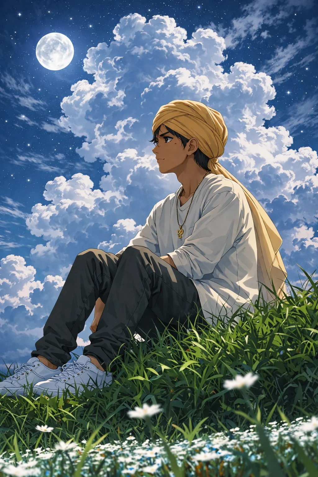 Moonlit silence hits different picture 1 of 1