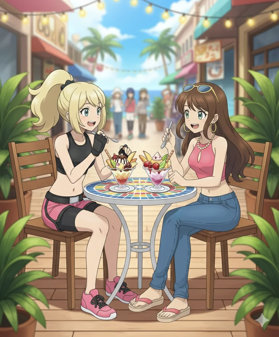 My Pokemon OCs Skye and Eva picture 1 of 1