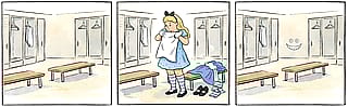 Alice in Locker-room'