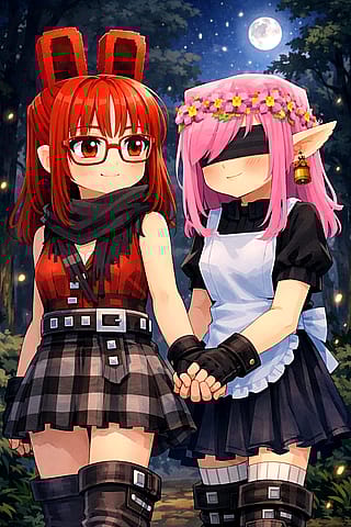 Me and gf Hytale avatars'