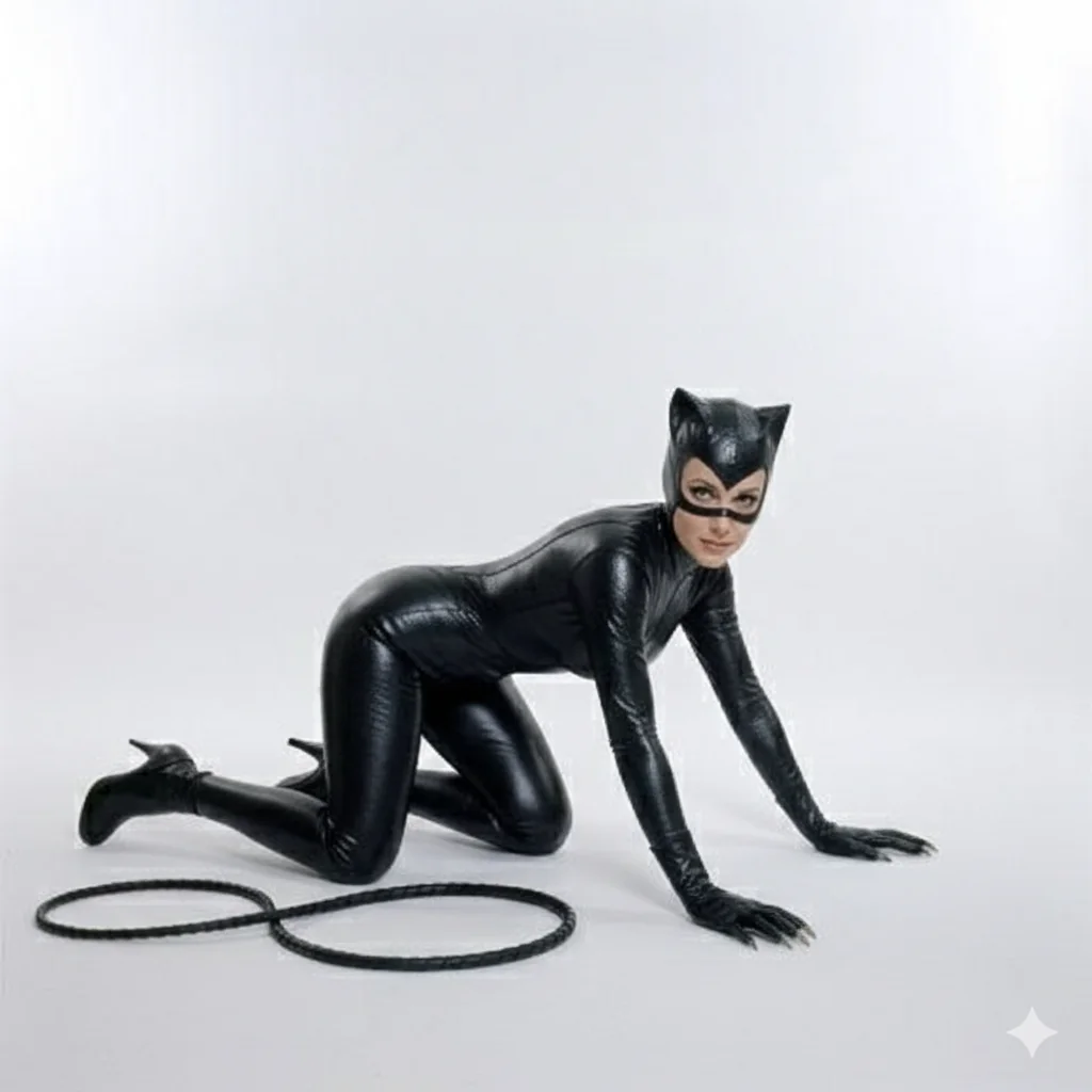 Catwoman on a roof picture 2 of 5