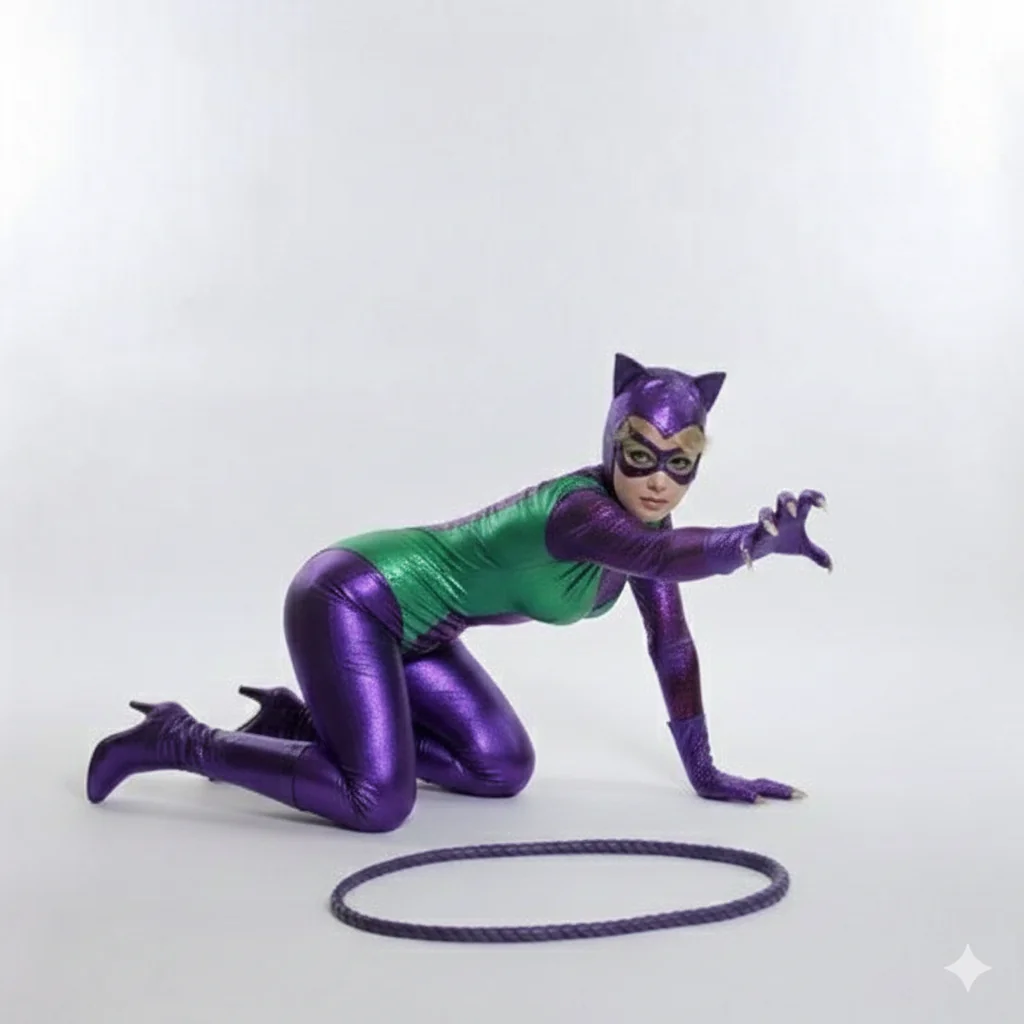 Catwoman on a roof picture 5 of 5