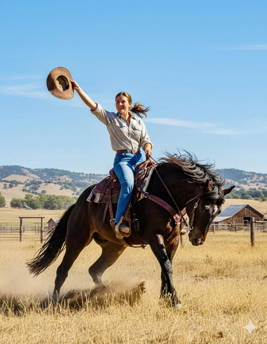 In the saddle picture 1 of 1