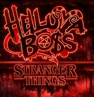 Helluva Boss X Stranger Things Ai Poster'