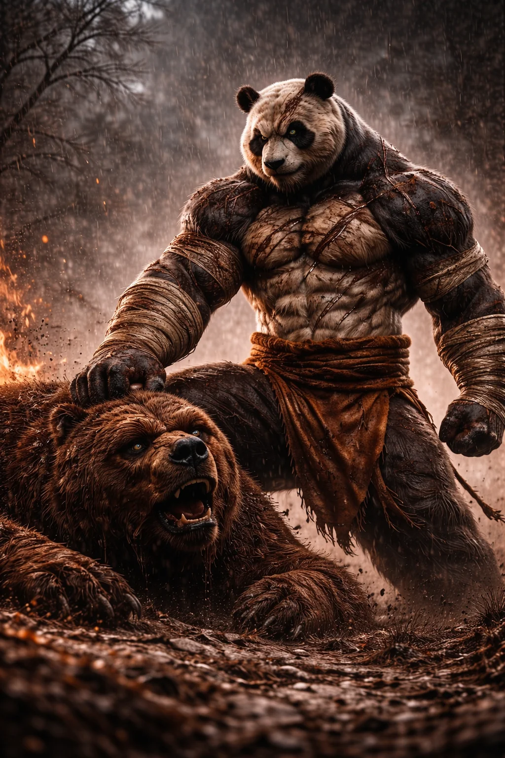 🐼 PANDA vs BEAR 🐻 who wins? picture 2 of 6