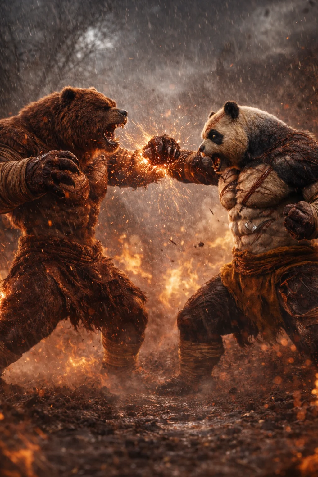 🐼 PANDA vs BEAR 🐻 who wins? picture 3 of 6
