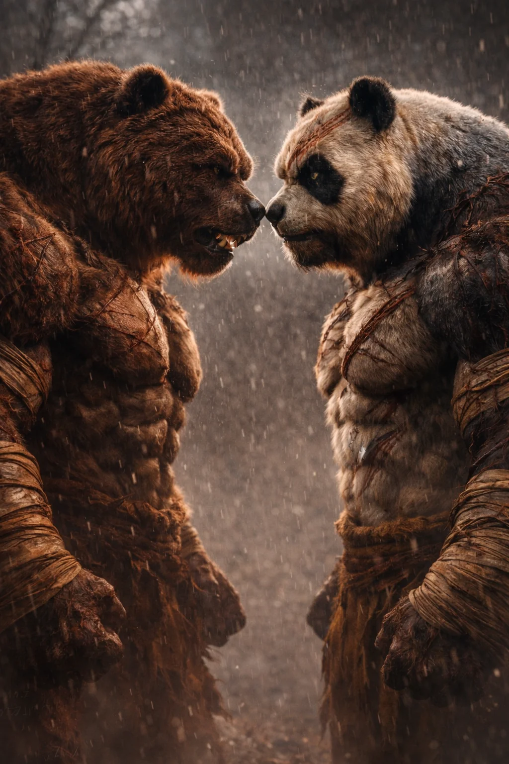 🐼 PANDA vs BEAR 🐻 who wins? picture 5 of 6