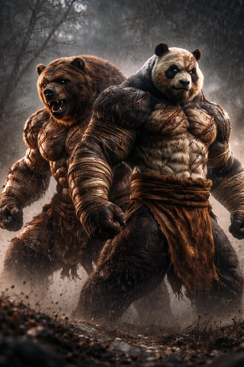 🐼 PANDA vs BEAR 🐻 who wins? picture 6 of 6