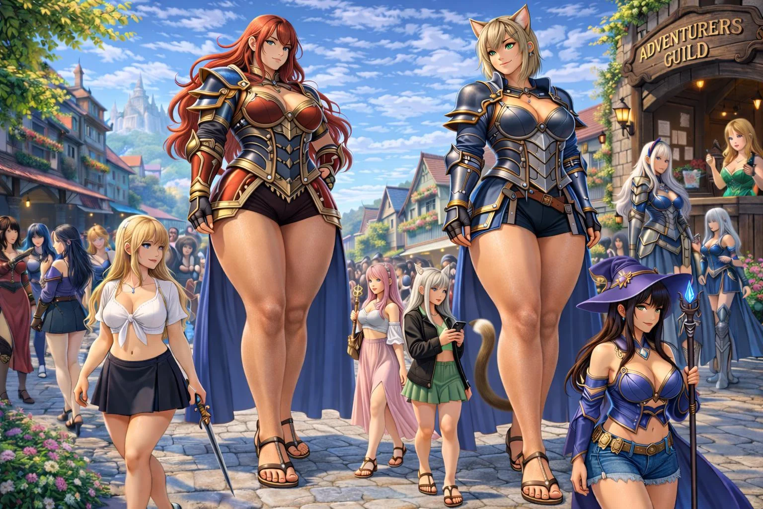 Made a cool isekai type world picture 1 of 1