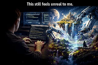 This still feels unreal to me'