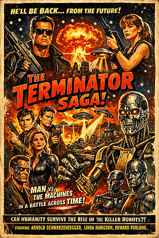 Terminator Movie Poster'