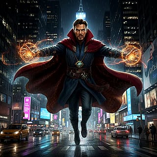 Dr Strange to the rescue'