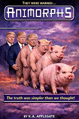 The newest Animorphs book'