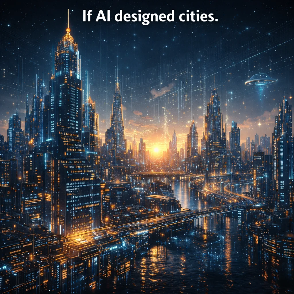 If AI designed cities picture 1 of 1