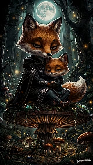 The Forest King and the Little Prince / Phone Wallpaper Archives'