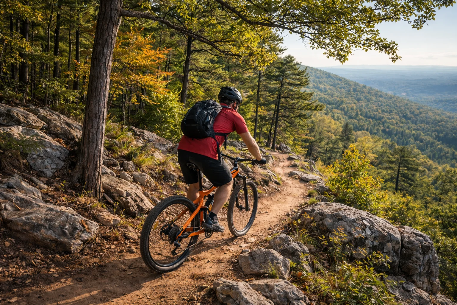 Mountain biking in Arkansas picture 1 of 1