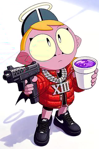 Clementine With That Tech-9😈😈😈😈😈😈'