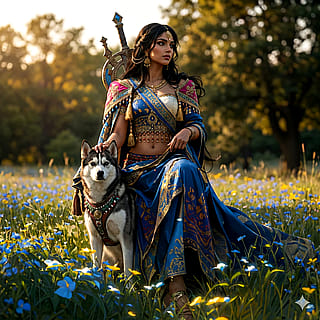 Turning old anime style generations to photo realism'