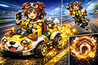 Inugami Korone for SRCW concept'