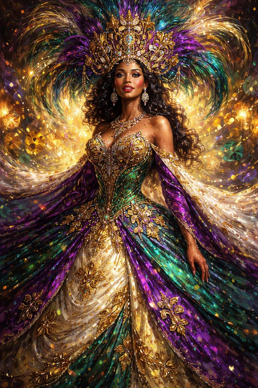 Mardi-Gras Queen!... picture 1 of 1