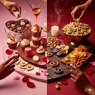 Valentines Sweets and Salts'