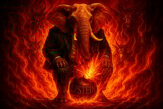 Sitting on a ticking-time-bomb of evil.'