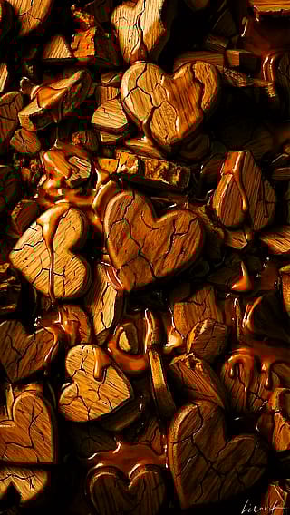 Endless Loop of Melting Hearts / Phone Wallpaper Archives'