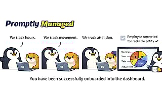 Corporate surveillance comic'