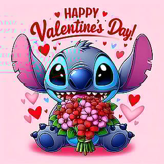 Happy Valentine’s Day (Stitch)'