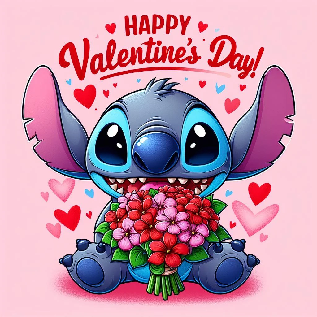 Happy Valentine’s Day (Stitch) picture 1 of 1