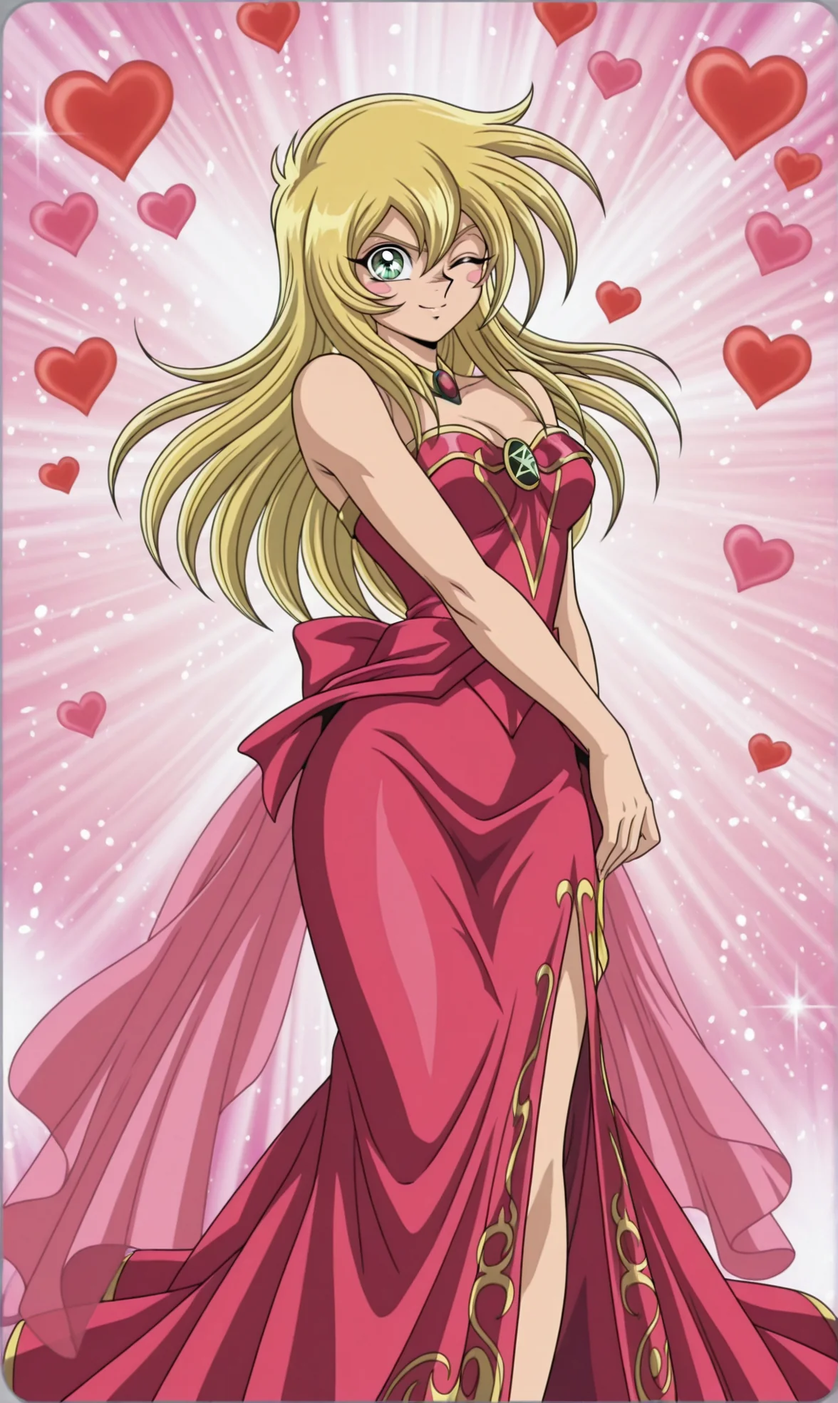 Dark Magician Girl x Valentine (FanART) picture 1 of 1