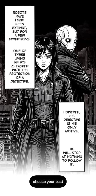 A comic writing prompt panel I made for a challenge'