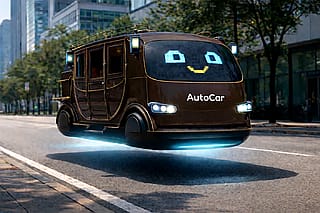 The AutoCar. The self-driving carriage.'
