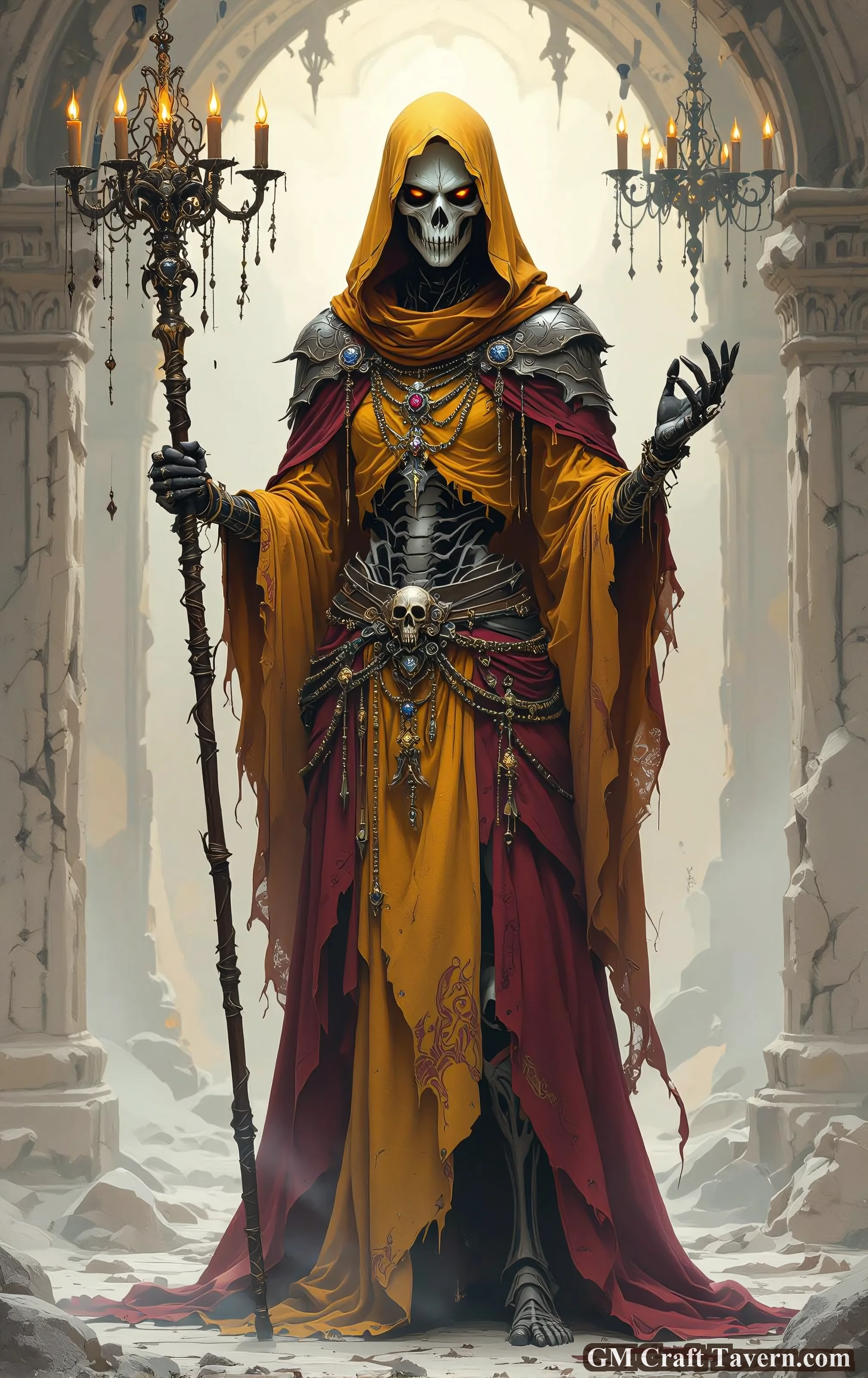 Skeletal Warlock in Dreaded Ruins picture 1 of 1