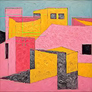 598 J. M. W. Turner - 25 October 2025 - The Rigi: Yellow and Pink. #textoimage #texttoimage #aiart #williamturner #turner #tategallery #rigi #yellow #pink'