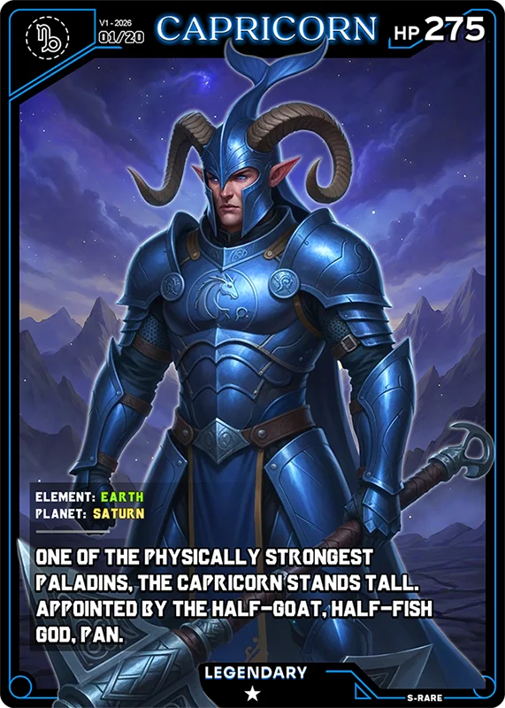 Zodiac Paladins - Capricorn picture 1 of 1