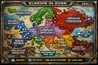 Strange trend of "Europe in [FUTURE YEAR]'