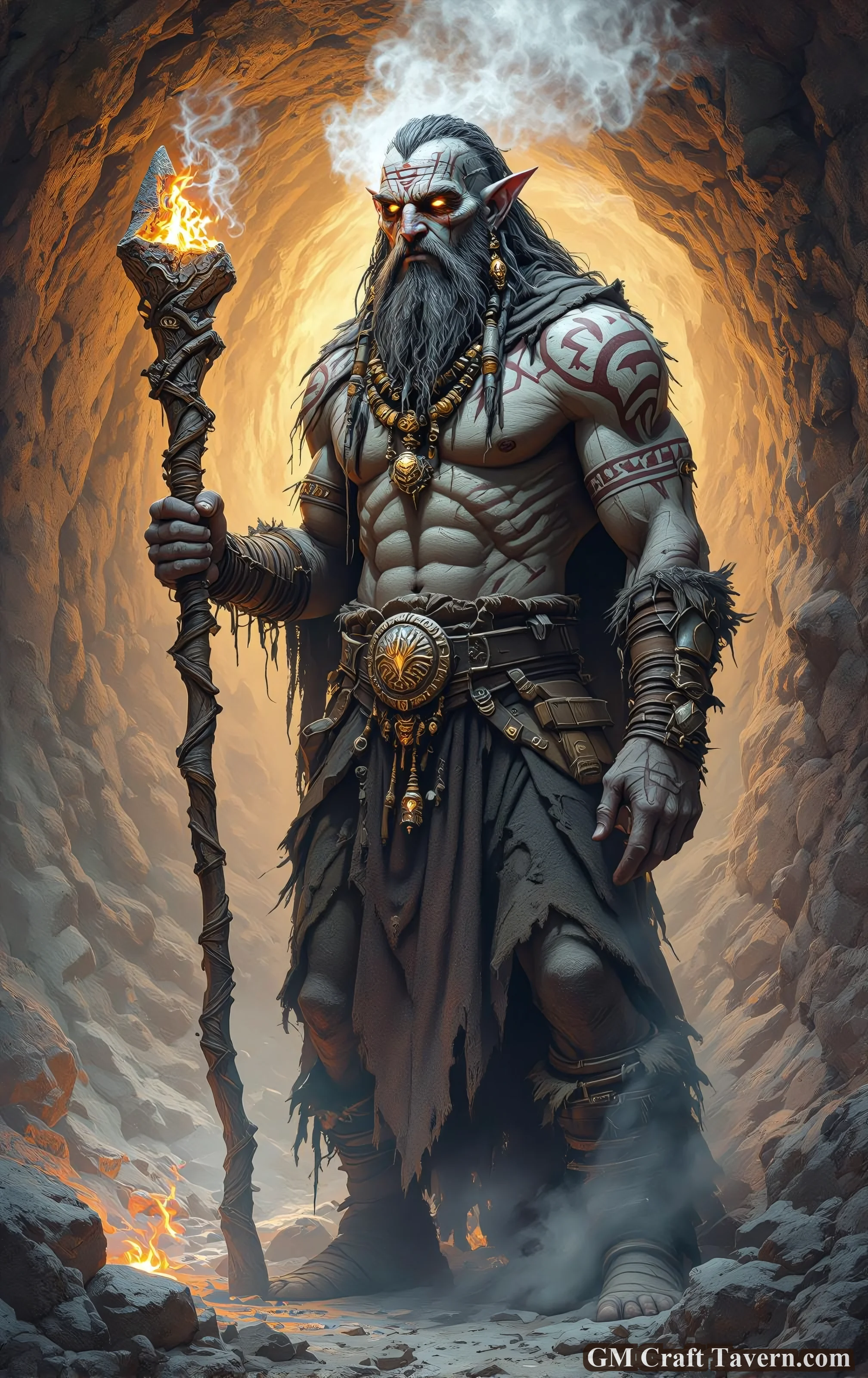 Goliath Warlock Emerges From Shadows picture 1 of 1