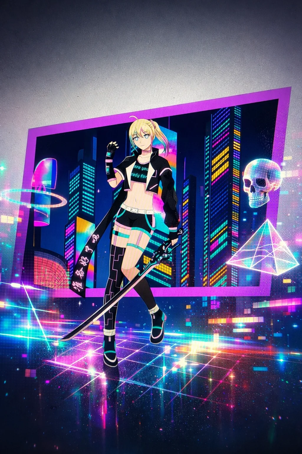 Asked ChatGPT to redraw my HSR OC picture 1 of 1