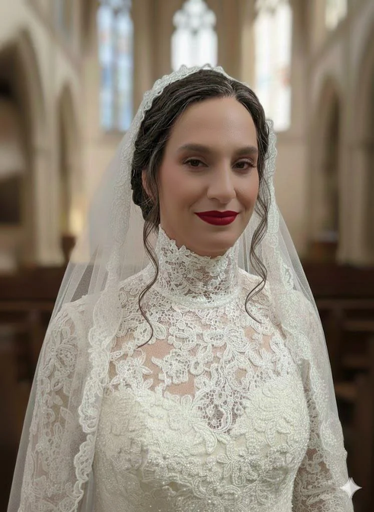 AI shows me what I would have looked like at my wedding if I had worn what I really wanted picture 1 of 1