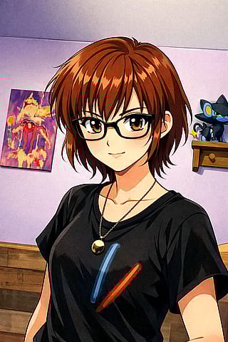 Turned myself into an anime girl'