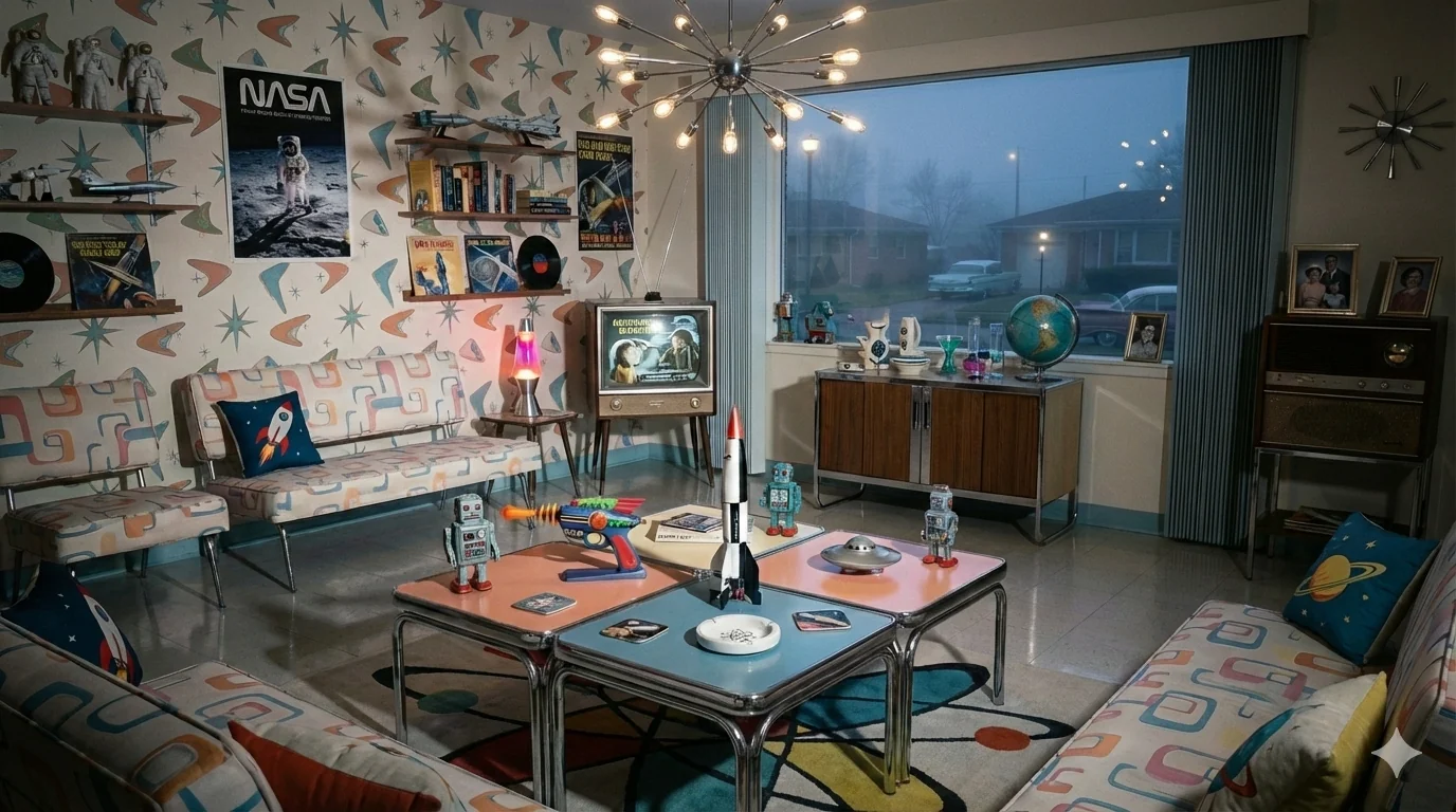 "A Science Fiction Fan's Home in the 60s" picture 1 of 1