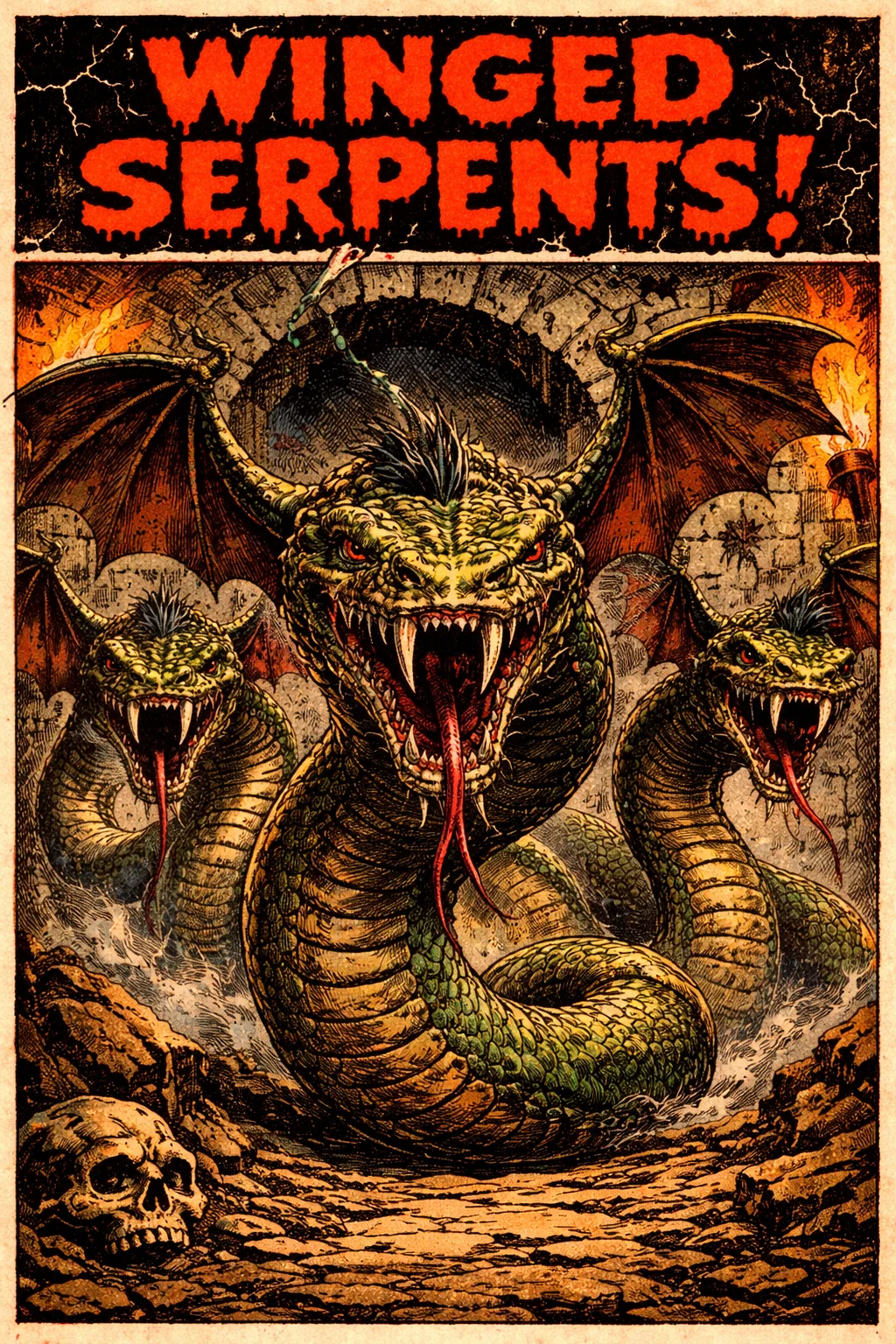 Dungeon Fantasy Art in the style of Dungeons and Dragons picture 3 of 7