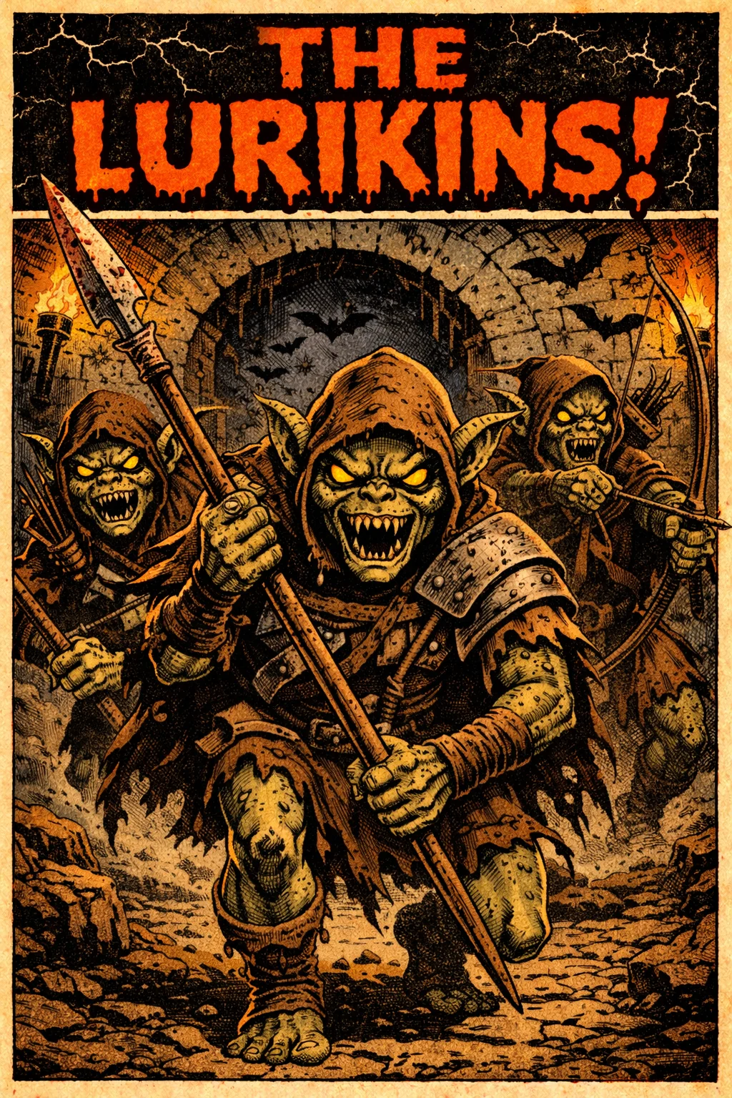 Dungeon Fantasy Art in the style of Dungeons and Dragons picture 4 of 7