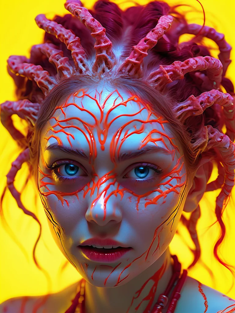 Red ink in golden glare picture 1 of 1