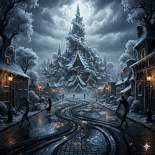 Cathedral of the Falling Cosmos'